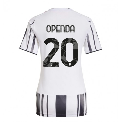 Juventus Lois Openda #20 Primera Equipación Mujer 2025-26 Manga Corta